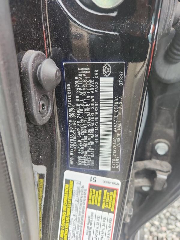 2023 TOYOTA CAMRY