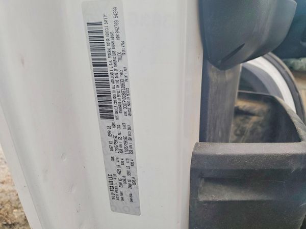 2016 RAM PROMASTER 2500