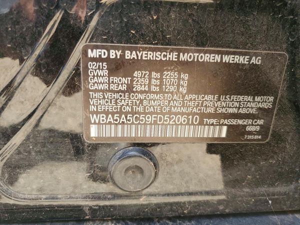 2015 BMW 528