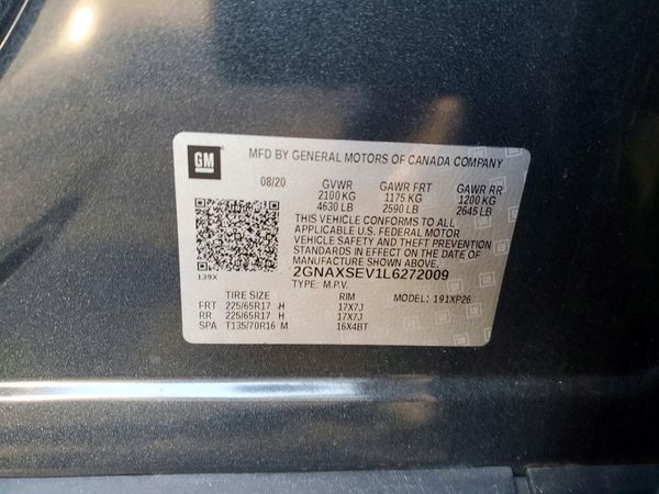 2020 CHEVROLET EQUINOX LS