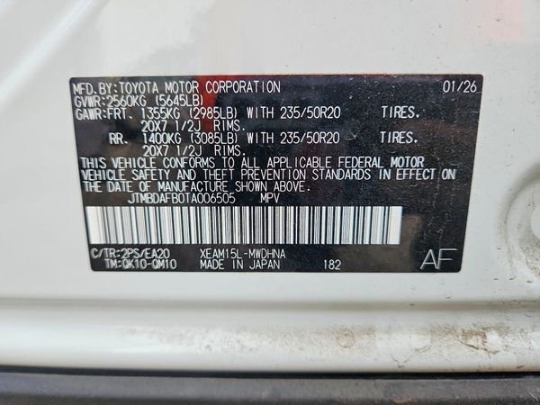 2026 TOYOTA BZ