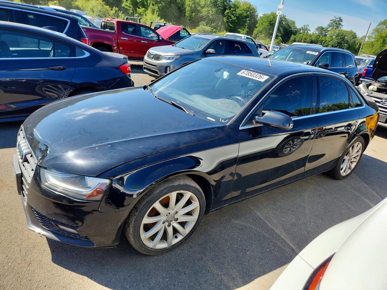 2013 AUDI A4 quattro Premium Plus — Front 3/4
