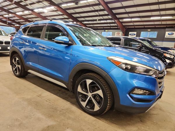 2018 HYUNDAI TUCSON — Passenger 3/4