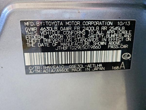 2014 LEXUS IS 250