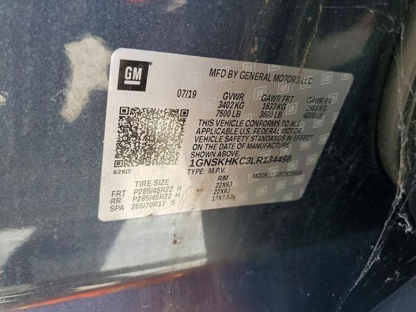 2020 CHEVROLET SUBURBAN LT