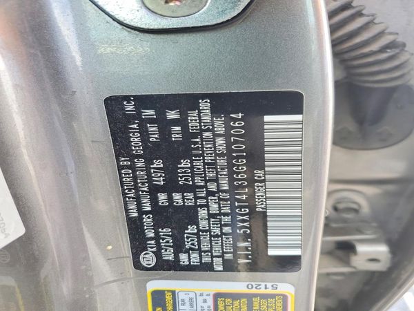 2016 KIA OPTIMA