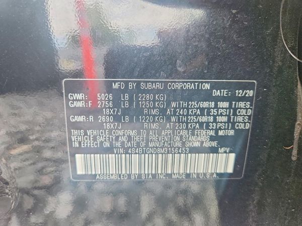 2021 SUBARU OUTBACK Limited+M/R+NAVI(HK)