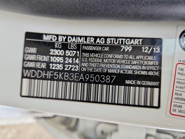 2014 MERCEDES-BENZ E E350