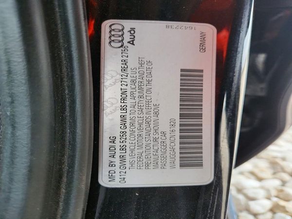 2012 AUDI A6