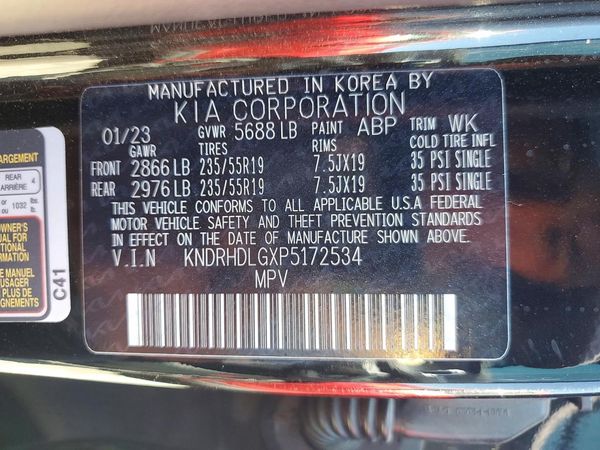 2023 KIA SORENTO