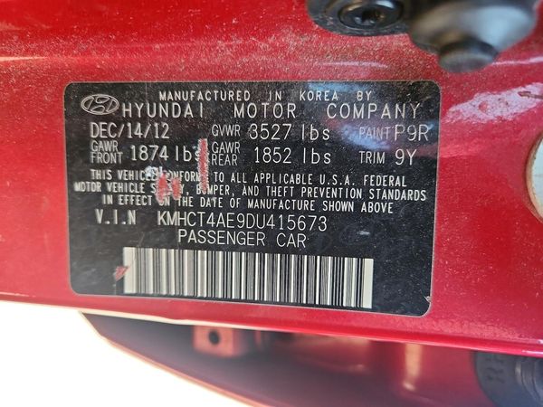 2013 HYUNDAI ACCENT GLS, GS