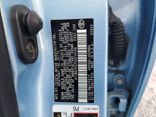 2012 TOYOTA CAMRY SOLA Hybrid