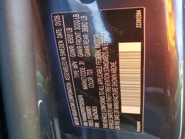 2026 VOLVO XC90 Ultra Bright