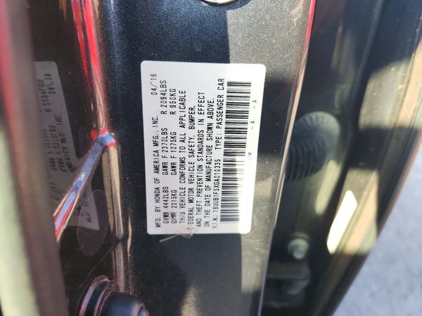 2016 ACURA TLX TECH