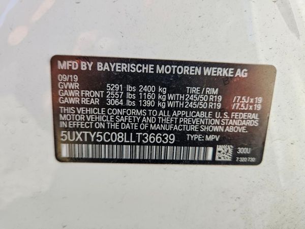 2020 BMW X3 xDrive30i