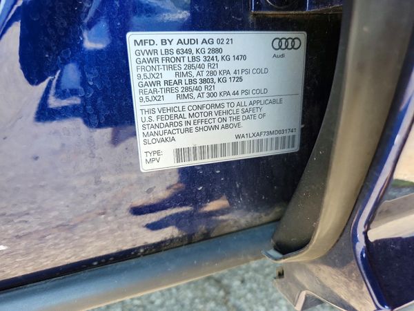 2021 AUDI Q7