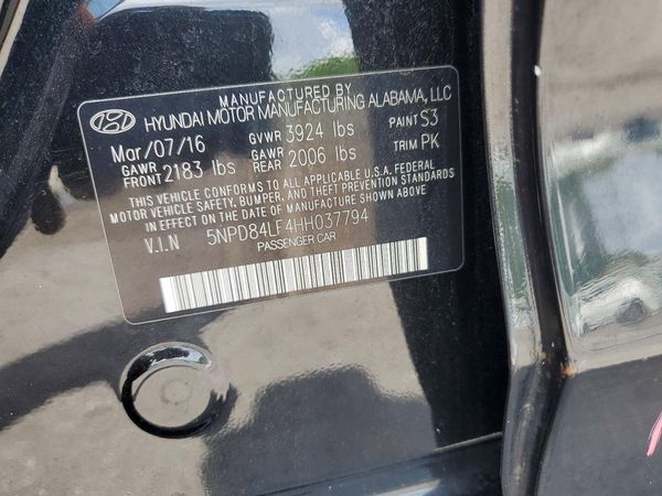2017 HYUNDAI ELANTRA