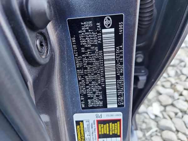 2014 TOYOTA CAMRY