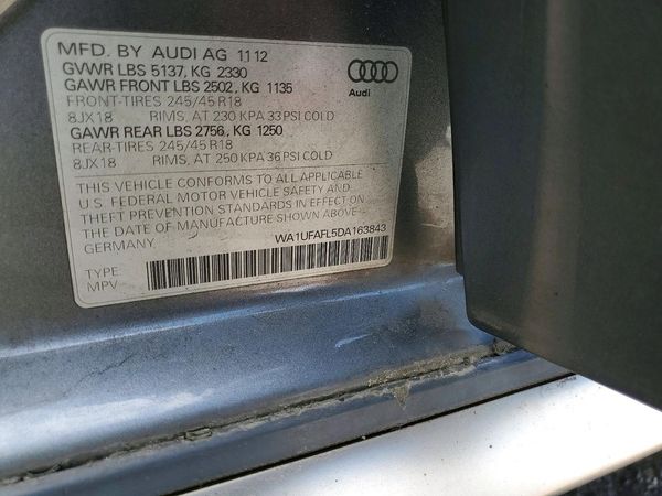 2013 AUDI A4 ALLROAD quattro Premium Plus