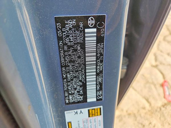 2023 TOYOTA PRIUS