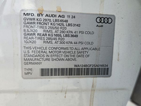 2025 AUDI Q6 E-TRON