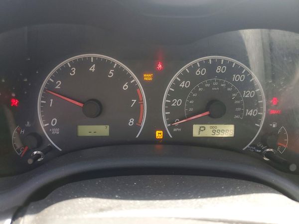 2012 TOYOTA COROLLA