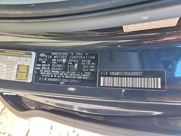 2016 KIA SEDONA