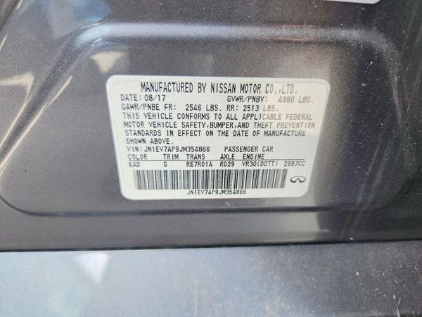 2018 INFINITI Q50