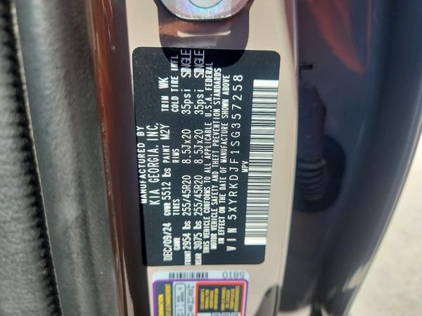 2025 KIA SORENTO