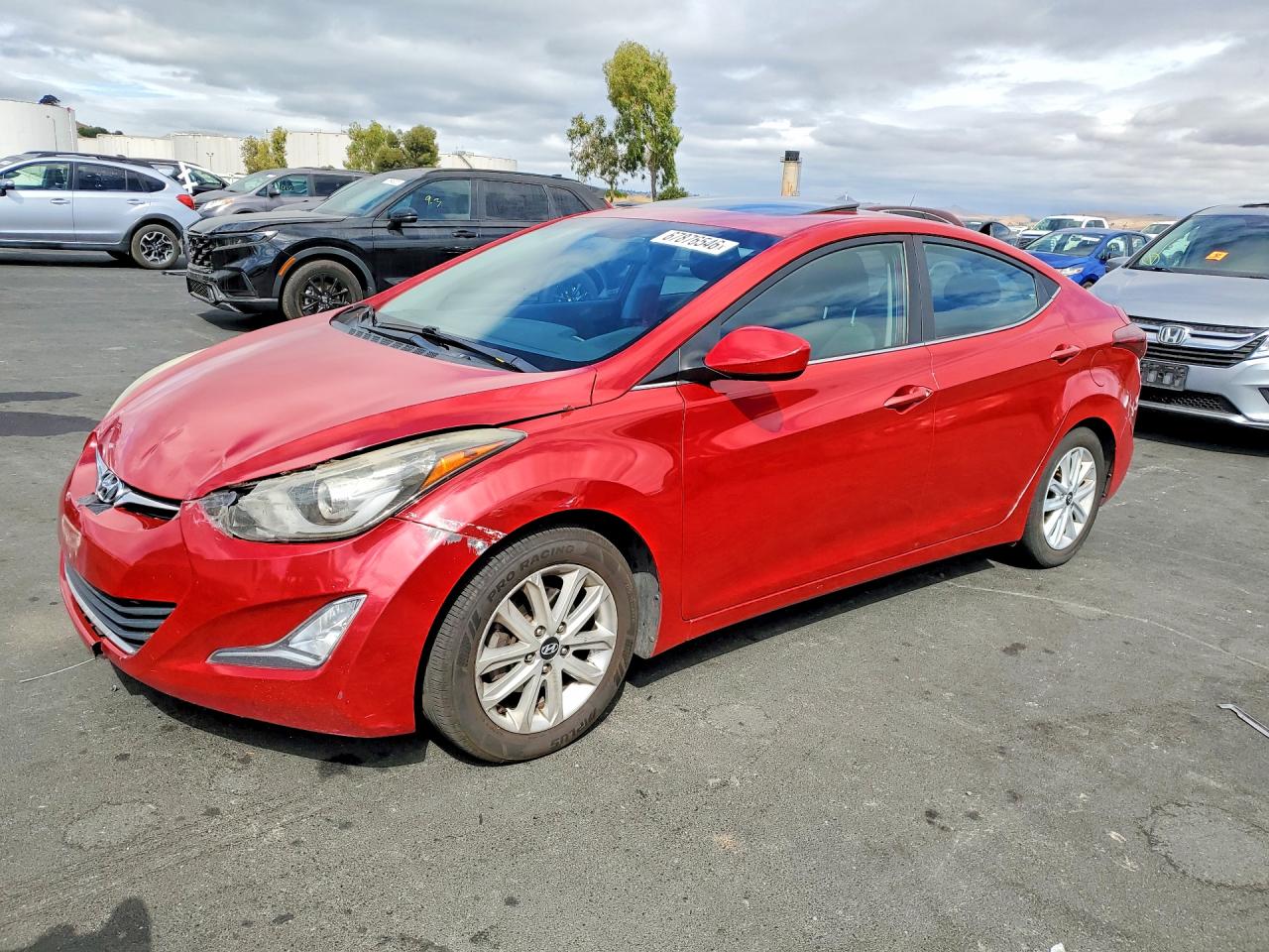 2015 HYUNDAI ELANTRA GLS(Middle)