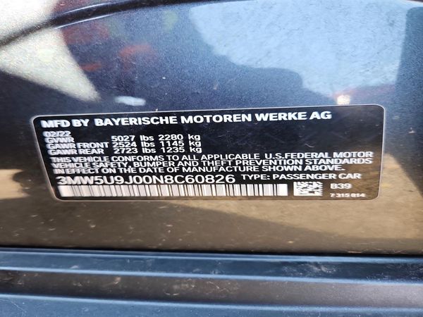2022 BMW M340XI