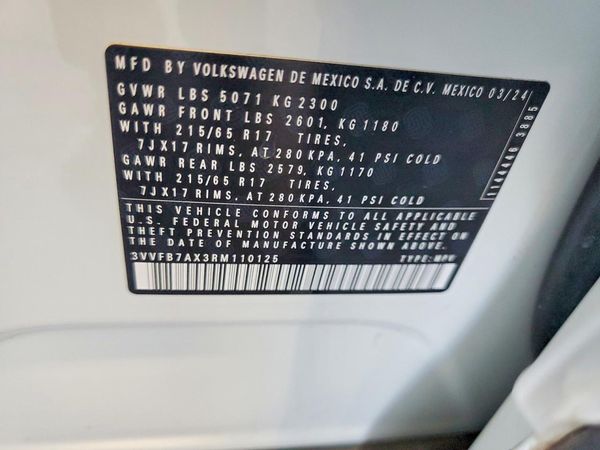 2024 VOLKSWAGEN TIGUAN 4Motion S