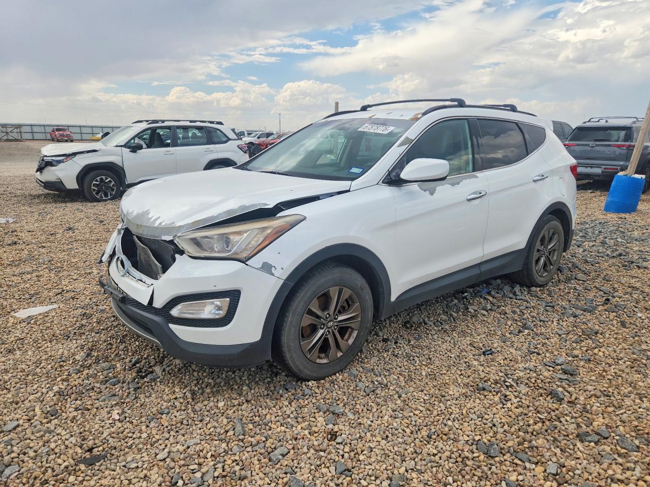 2013 HYUNDAI SANTA FE — Front 3/4