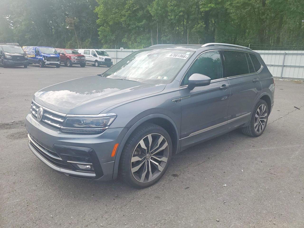 2021 VOLKSWAGEN TIGUAN — Front 3/4
