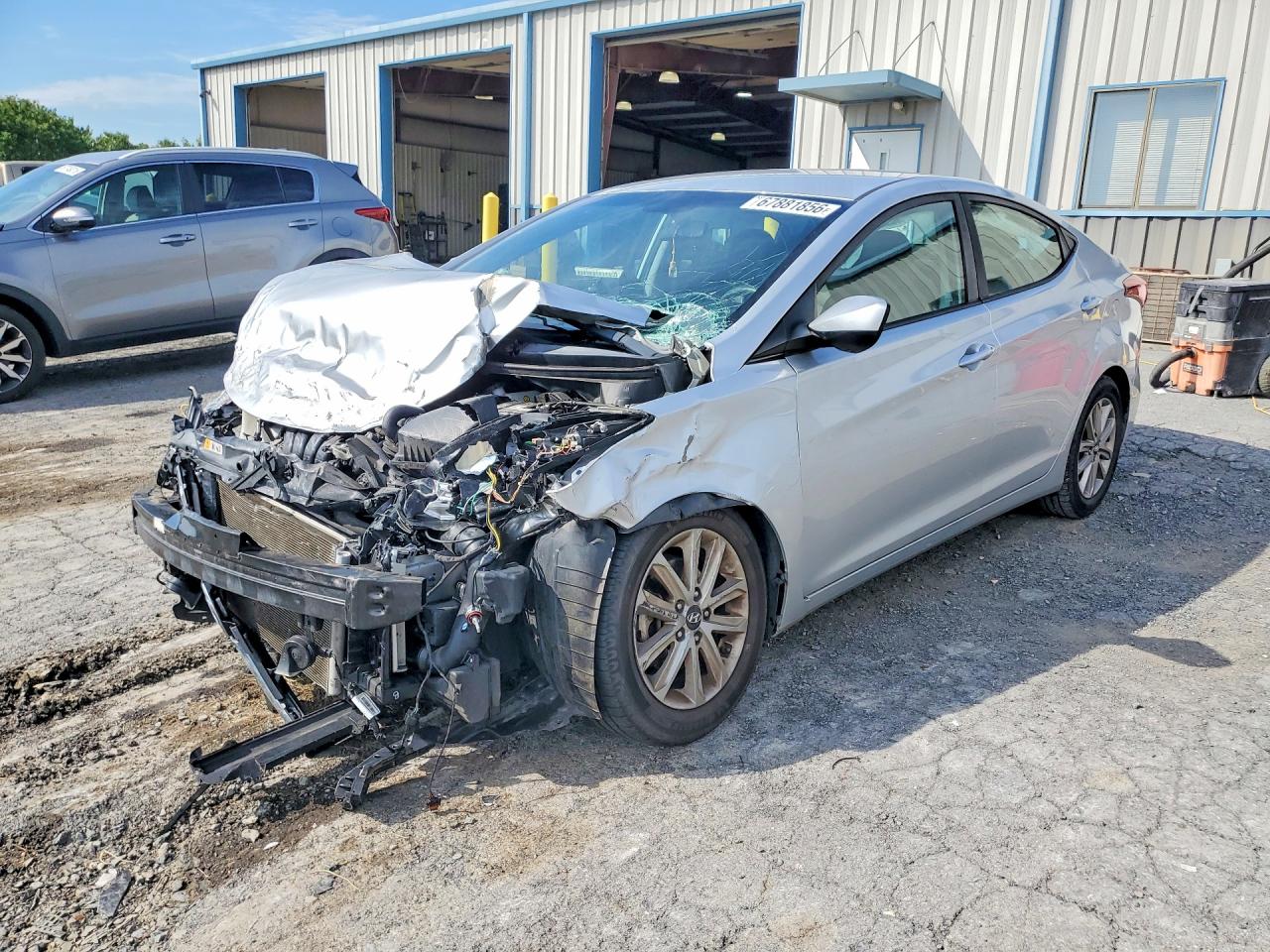 2014 HYUNDAI ELANTRA GLS(Middle) — Front 3/4