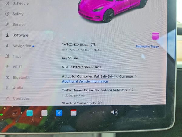 2021 TESLA MODEL 3 — ODOM