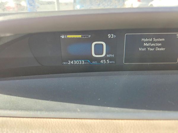 2016 TOYOTA PRIUS One/Two