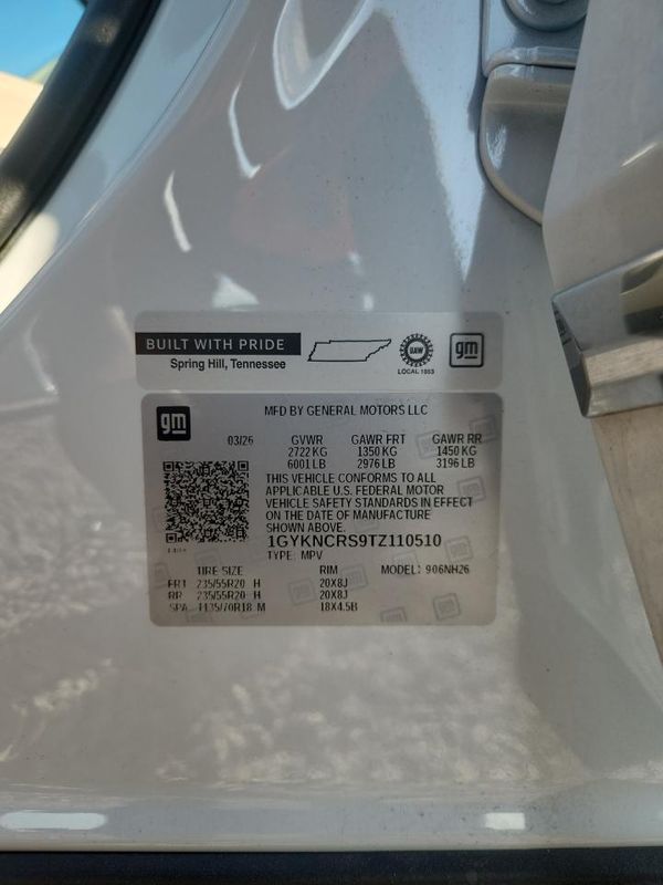 2026 CADILLAC XT5 Premium Luxury — VINS