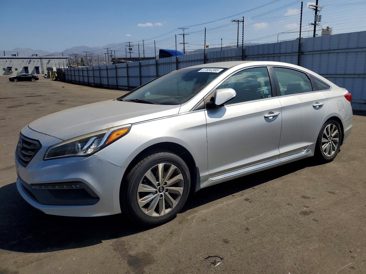2017 HYUNDAI SONATA — Front 3/4