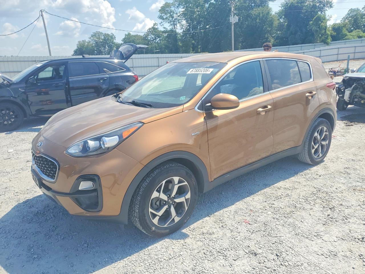 2020 KIA SPORTAGE LX — Front 3/4