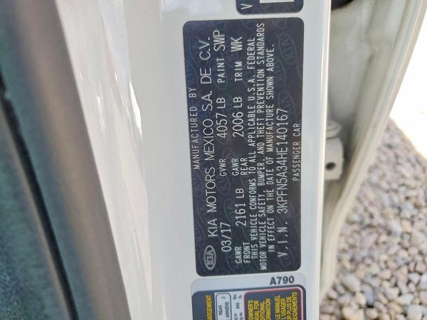 2017 KIA FORTE5 EX Premium, SX