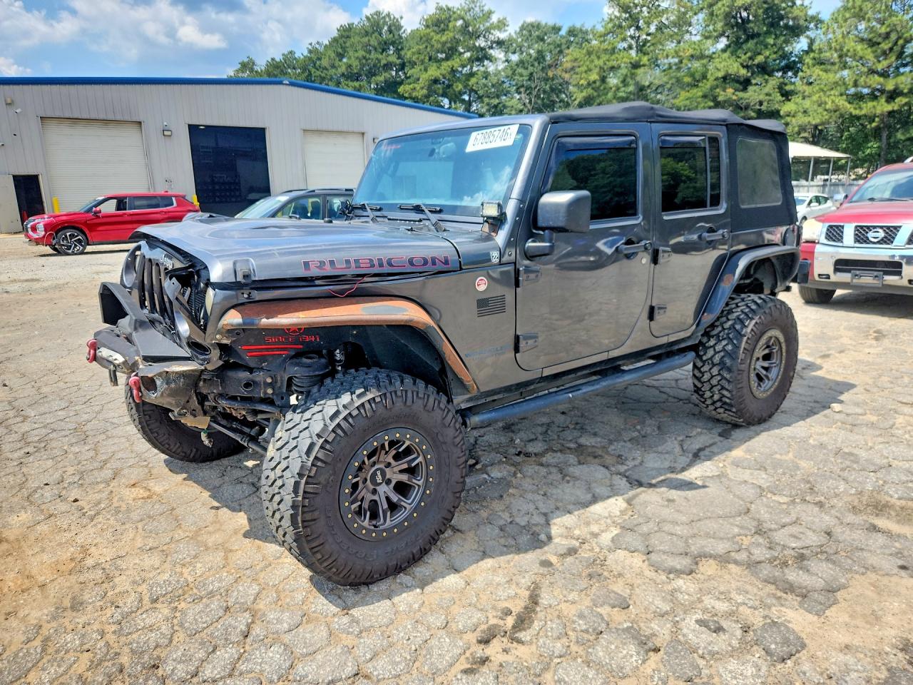 2016 JEEP WRANGLER Rubicon — Front 3/4