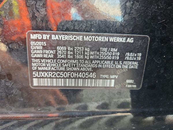 2015 BMW X5