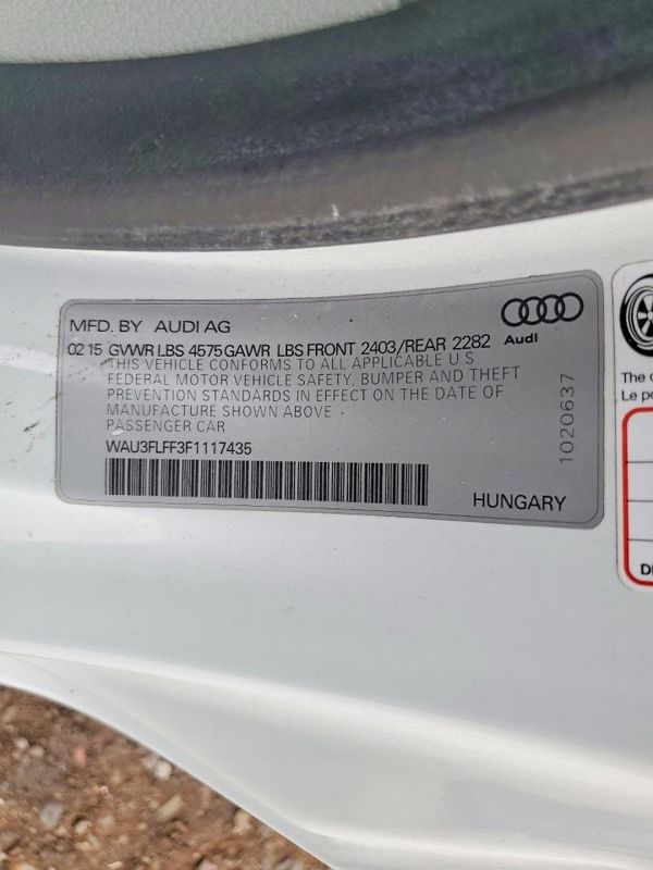 2015 AUDI A3