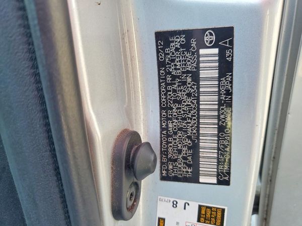 2012 TOYOTA PRIUS