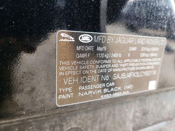 2020 JAGUAR XF