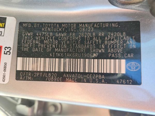 2024 TOYOTA CAMRY XSE
