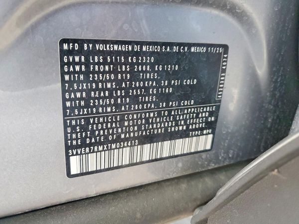 2026 VOLKSWAGEN TIGUAN 4Motion SE