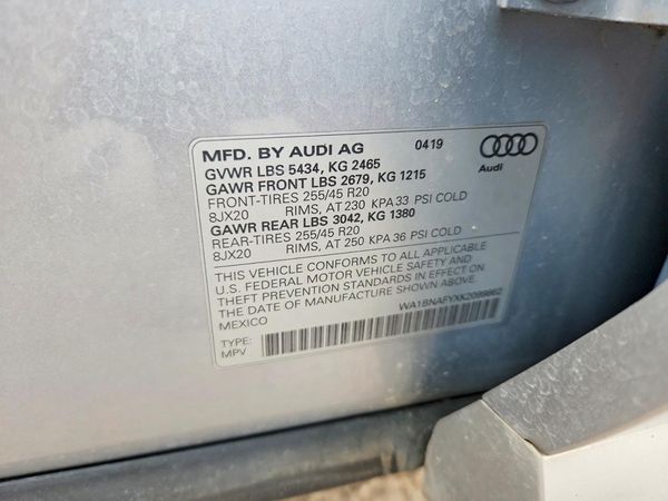 2019 AUDI Q5