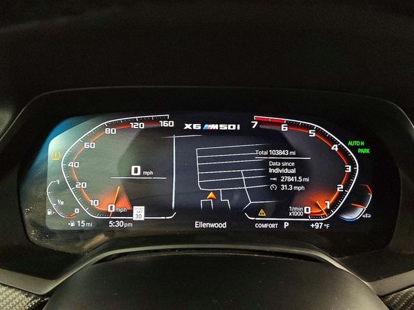 2021 BMW X6 M50i — ODOM